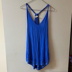 NWT Free People Women's Blue Sleeveless Top